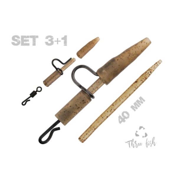 ZFISH HEAVY DUTY CLIP COMPLET SET 40MM
