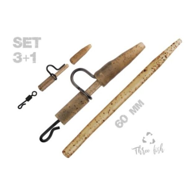 ZFISH HEAVY DUTY CLIP COMPLET SET 60MM
