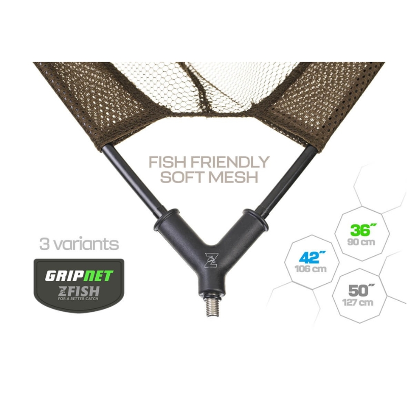 ZFISH GRIPNET LANDING NET 42" ZF7527 Imagen 3