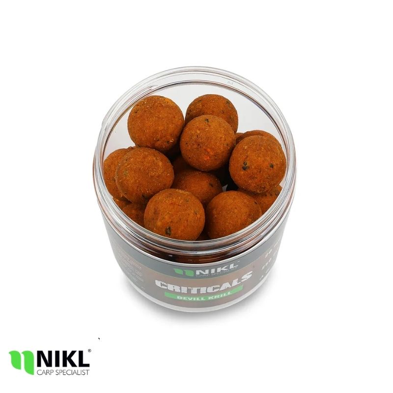 NIKL CRITICALS BOILIES DEVILL KRILL 20MM Imagen 2
