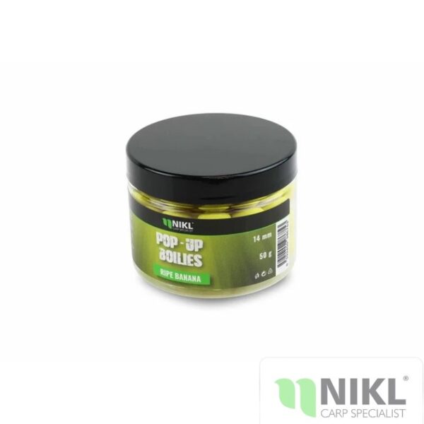 NIKL POP UP BOILIES RIPE BANANA 18MM 50G