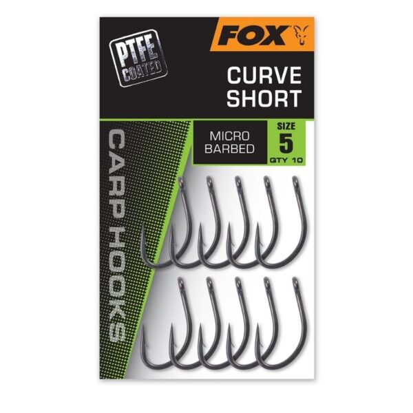 FOX CURVE SHORT MICRO BARBED SIZE 5