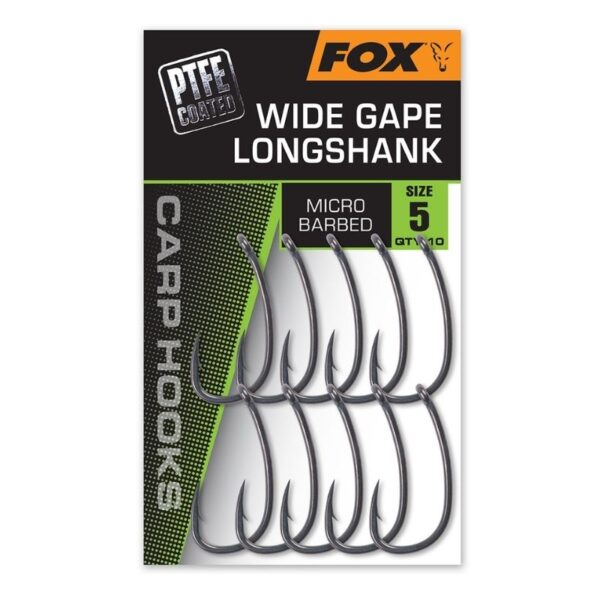 FOX WIDE GAPE LONGSHANK MICRO BARBED 5