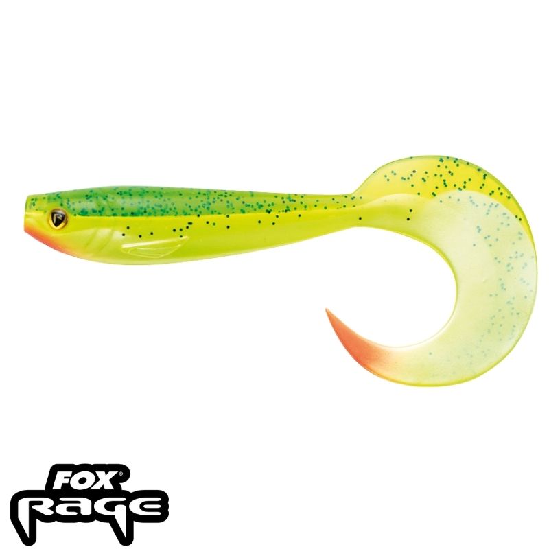 FOX RAGE PRO GRUB LEMON TIGER 10CM