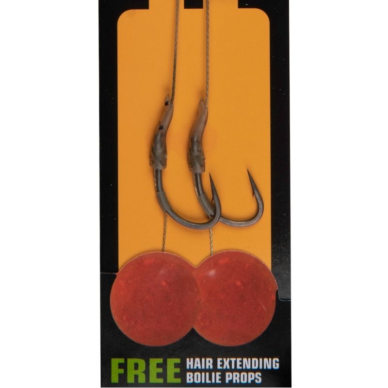 FOX CURVE SHORT RIGS 20LB SIZE8 CAMOTEX Imagen 2