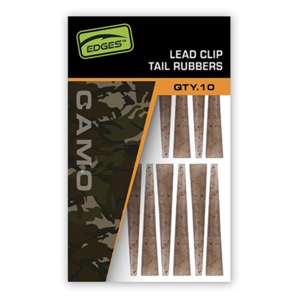FOX CAMO LEAD CLIP TAIL RUBBERS CAC996