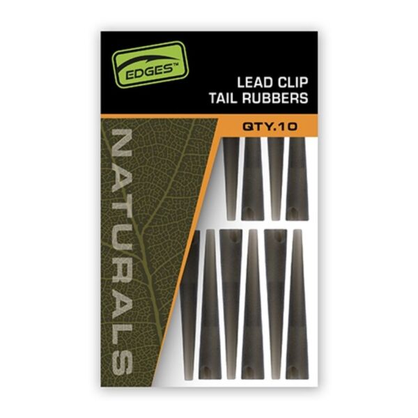 FOX LEAD CLIP TAIL RUBBERS QTY 10 CAC997