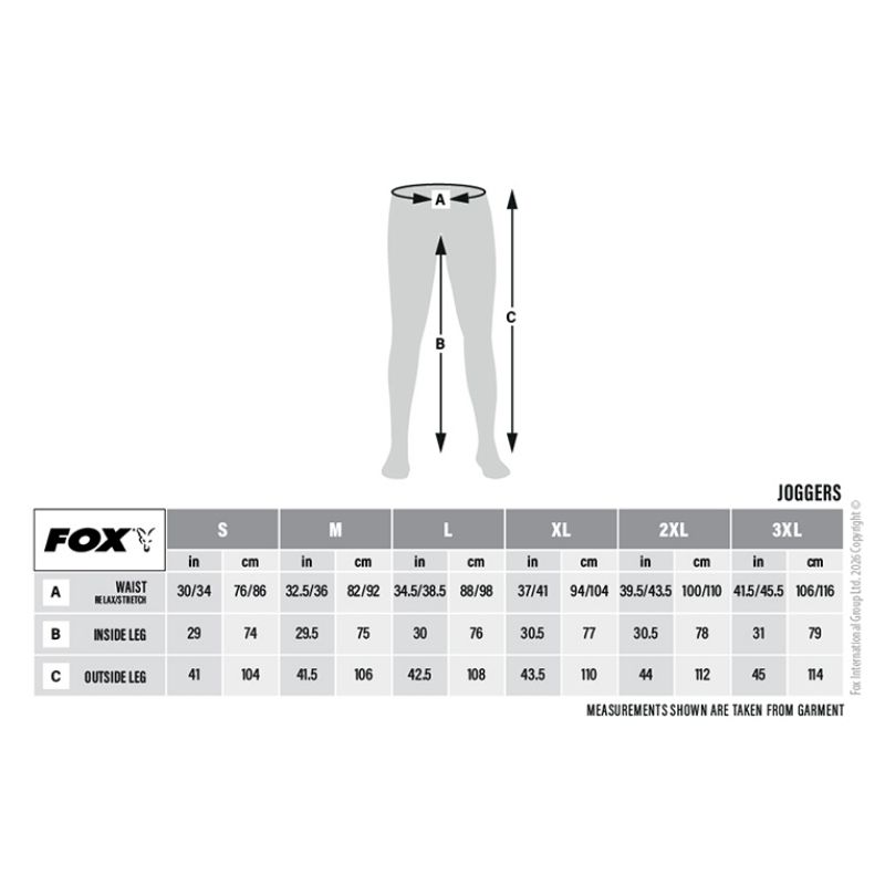 FOX CLASSIC JOGGER TALLA 2XL Imagen 3