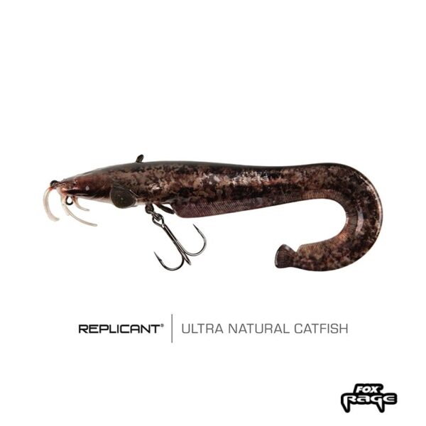 FOX RAGE REPLICANT CATFISH 15CM SIZE 1