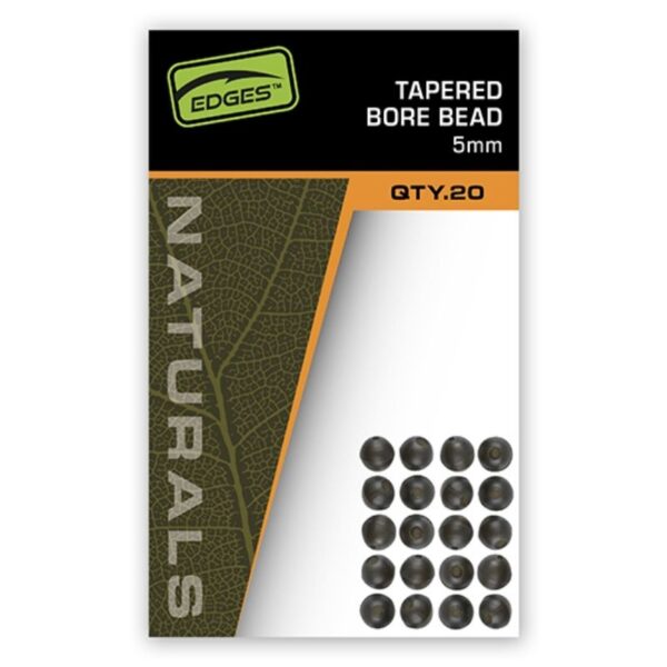 FOX TAPERED BORE BEAD QTY 20 CAC977