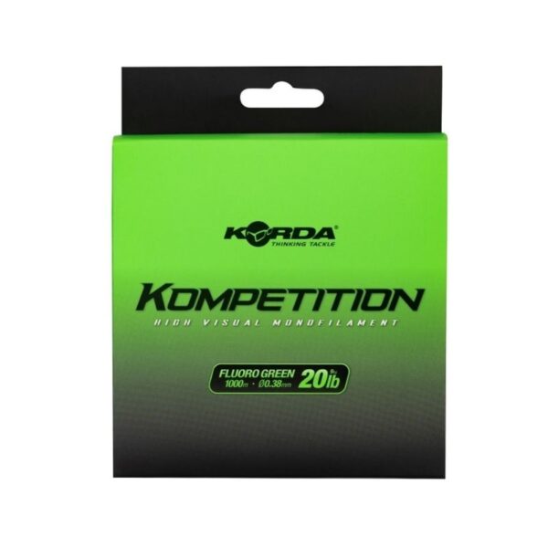 KORDA KOMPETITION FLUORO GREEN 0 25MM