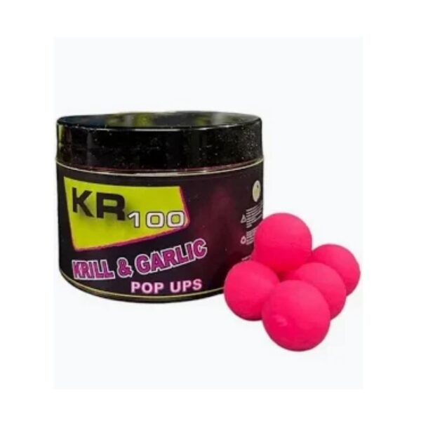 KQ KR100 POP UPS PINK KRILL GARLIC 15MM