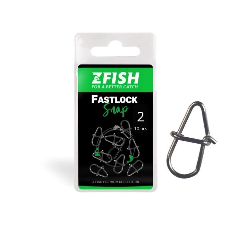 ZFISH FASTLOCK SNAP 2 10PCS ZF 4786