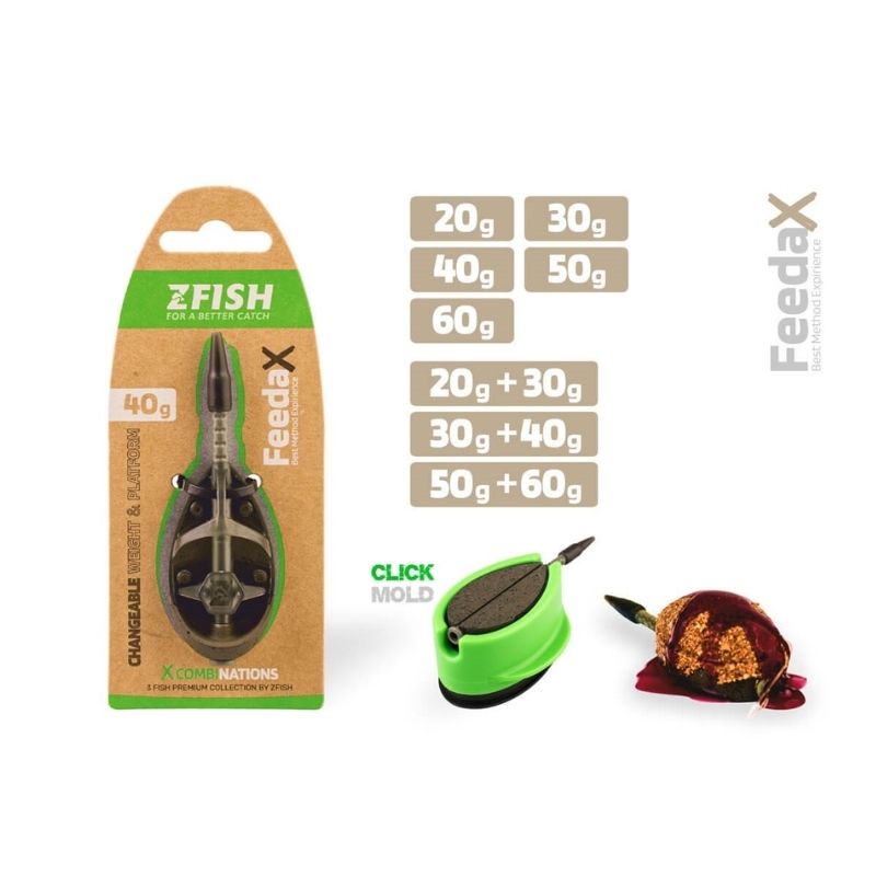 ZFISH FEEDA X METHOD FEEDER 50G Imagen 4