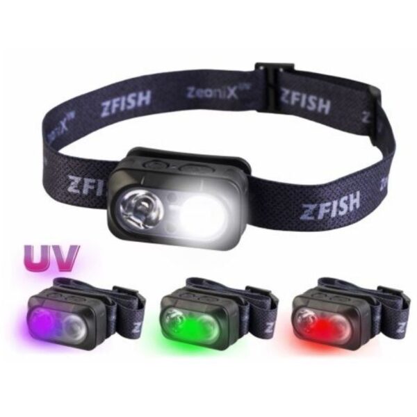 ZFISH ZEONIX HEADLAMP UV POWER 500LUM