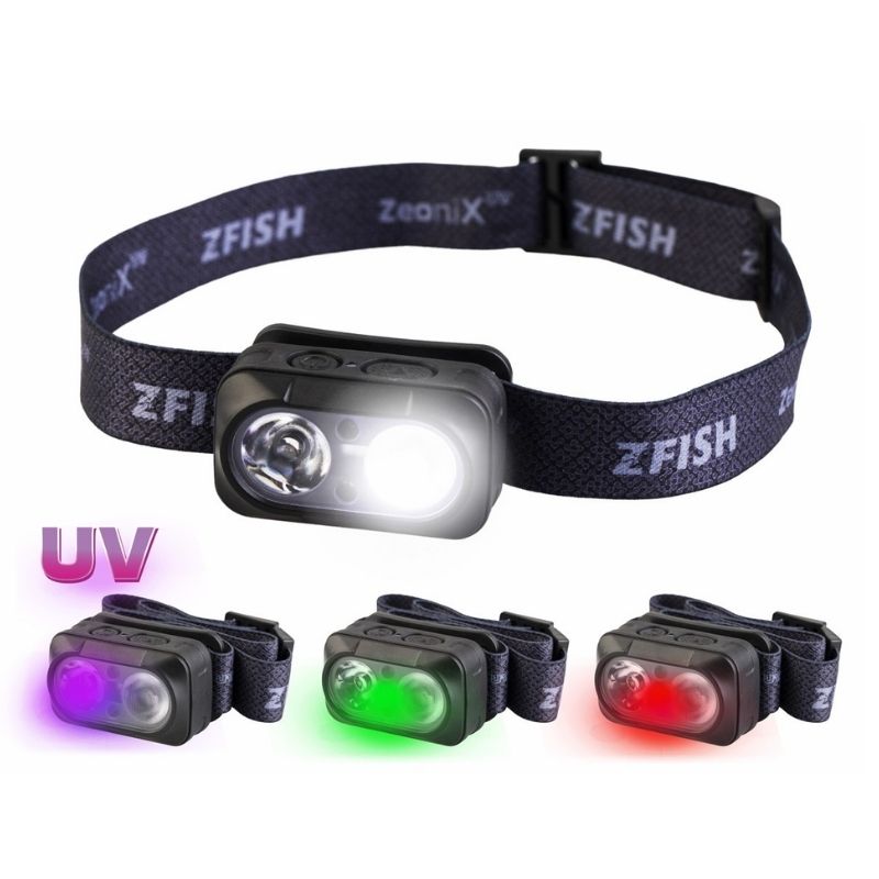 ZFISH HELIONIX HEADLAMP UV POWER 800LUM