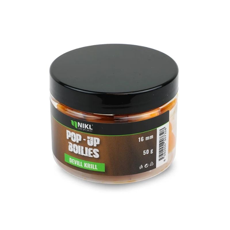 NIKL POP UP BOILIES DEVILL KRILL 16MM50G