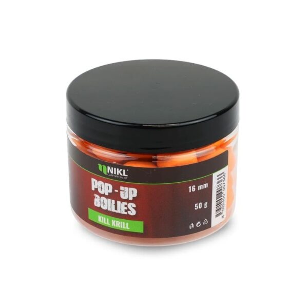 NIKL POP UP BOILIES KILL KRILL 16MM 50G