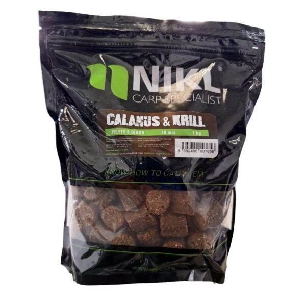 NIKL PELLETS CALANUS KRILL 18MM 1KG