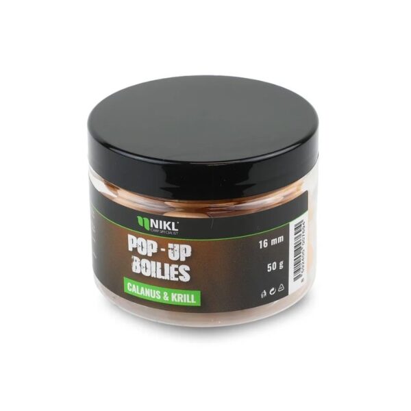 NIKL POP UP BOILIES CALANUS KRILL 16MM